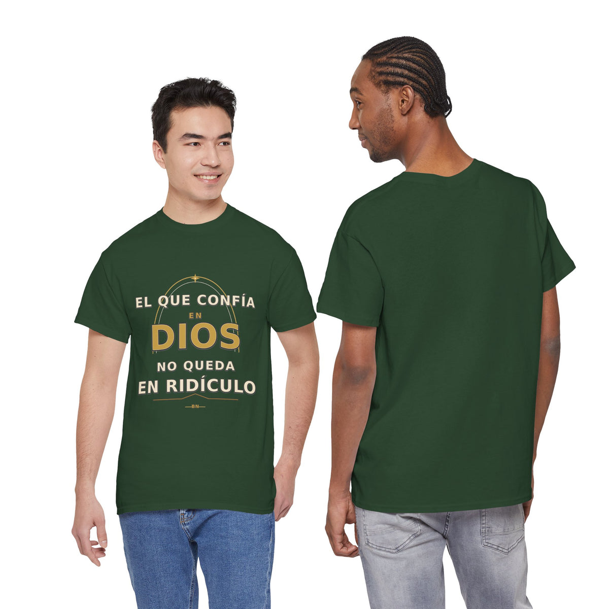 BRANDION FH — Fe de Hierro — El que confía en Dios no queda en ridículo
